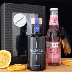 QUARZ Premium Bio Gin + Tonic Box