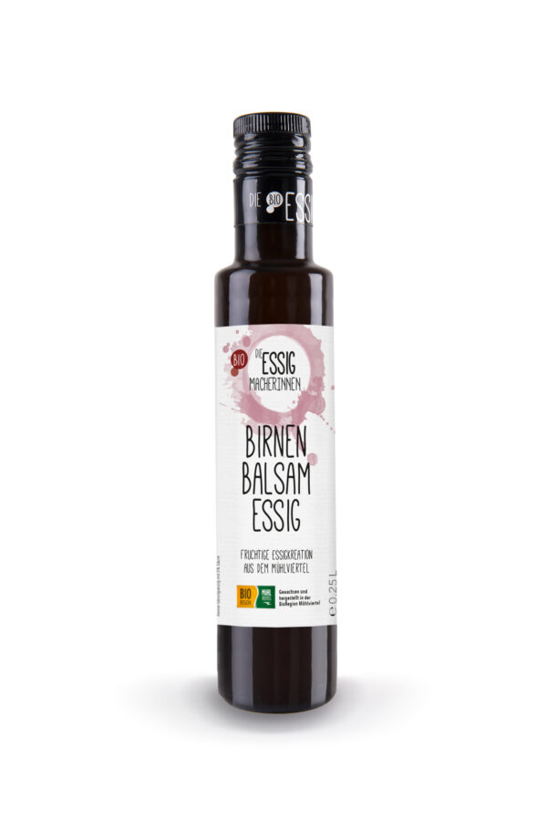 Bio Essigmacherinnen – Birnenbalsam Essig