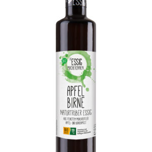 Bio Essigmacherinnen – Apfel-Birnen Essig naturtrüb